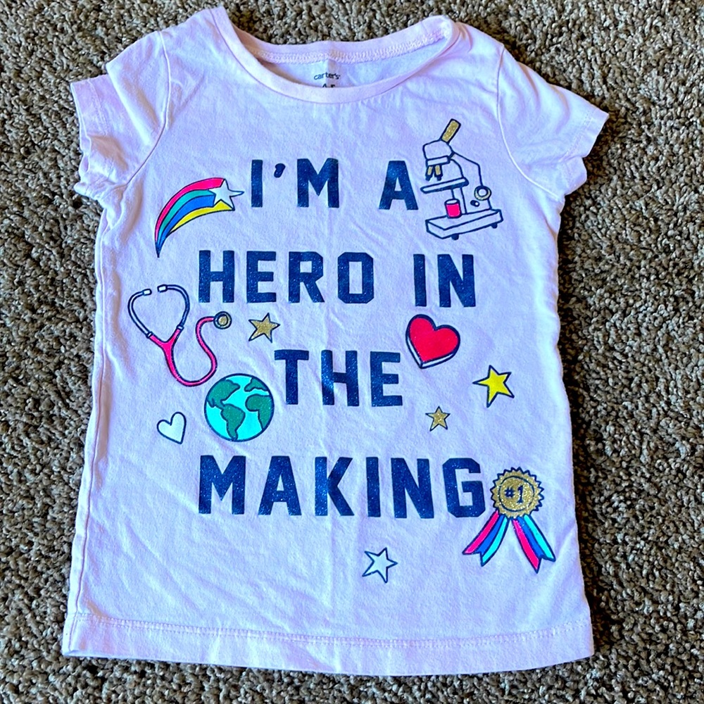 Carter’s Graphic Tee Girls size 4-5